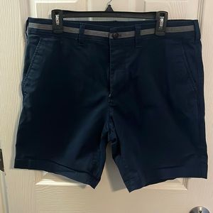 Express Men’s HyperStretch 8” Inseam - Above The Knee - Navy Shorts - Sz 34